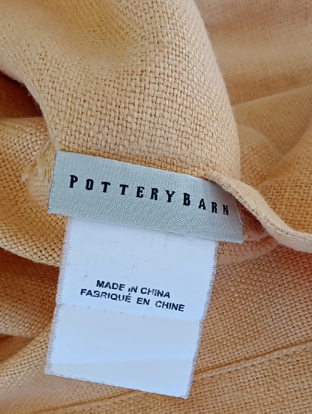 Pottery Barn Linen One Buyton Throw Pillow 18